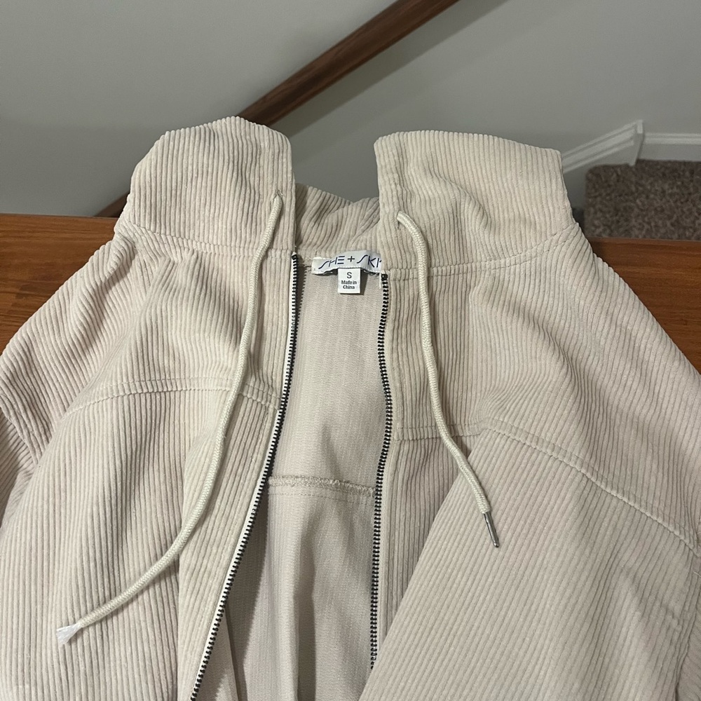 Tan Corduroy Light Weight Jacket